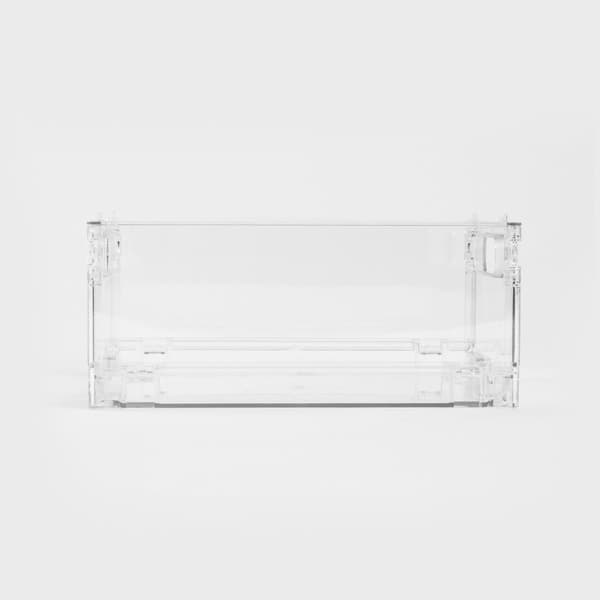 Arrangør | KENTA | gennemsigtig foldbar | 30,5x20,5x12cm | 735028