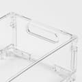 Miniatyrbillede 6 af 6: Arrangør | KENTA | gennemsigtig foldbar | 30,5x20,5x12cm | 735028