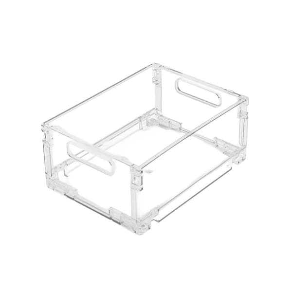 Arrangør | KENTA | gennemsigtig foldbar | 30,5x20,5x12cm | 735028