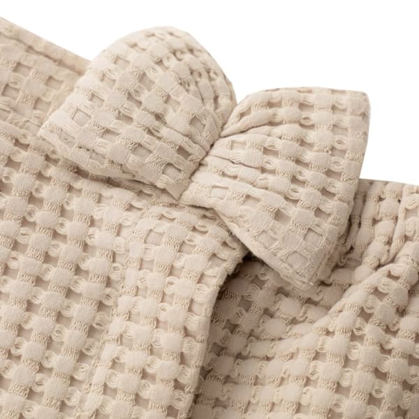 Håndklæde | VAFFEL | beige badedragt med velcro | 145x75cm | 849201