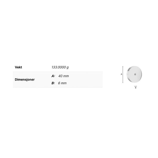 Smedbo Xtra F966 Monteringsbeslag - 2stk