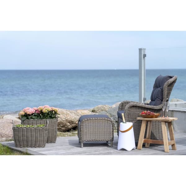 Lampe, Bristol LED Vin Køler, 25x25x37,5 cm, Hvid