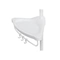Miniatyrbillede 3 af 5: Brusehylde, SONGMICS, 85-305 cm, Hvid