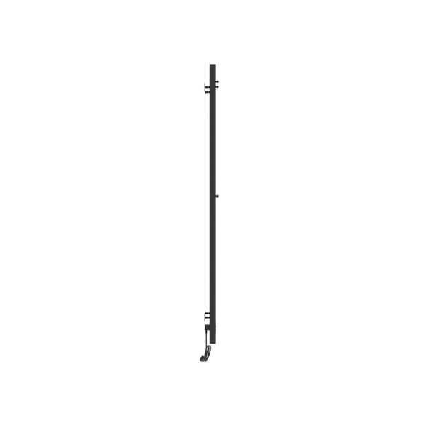 Sähköinen pyyhekuivain DUET (R3) 80W, 80x1200, Laris Ukraina, musta