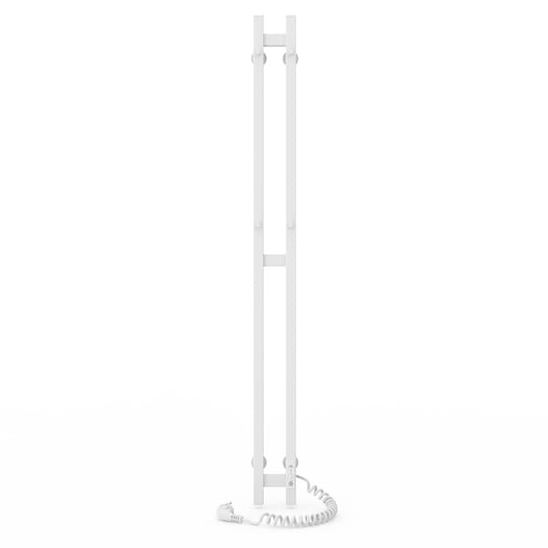 Elektrisk handdukstork DUET (R3) 80W, 80x1200, Laris Ukraina, vit