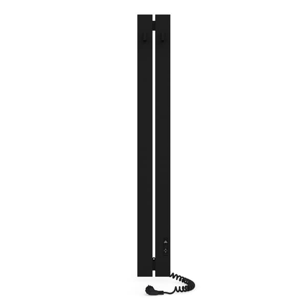 Elektrisk handdukstork BOSTON 2 (R2) 120W, 150x1200, Laris Ukraina, svart