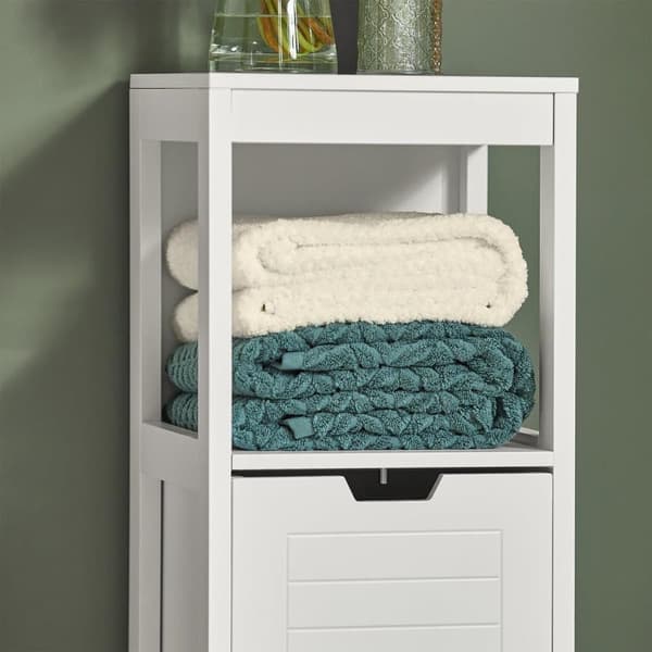 Skab, FRG127-W, 30x30x89 cm, Hvid