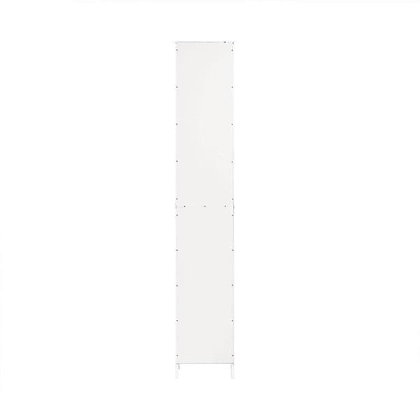 Badrumsskåp, FRG236-W, 29x29x170 cm, Vit