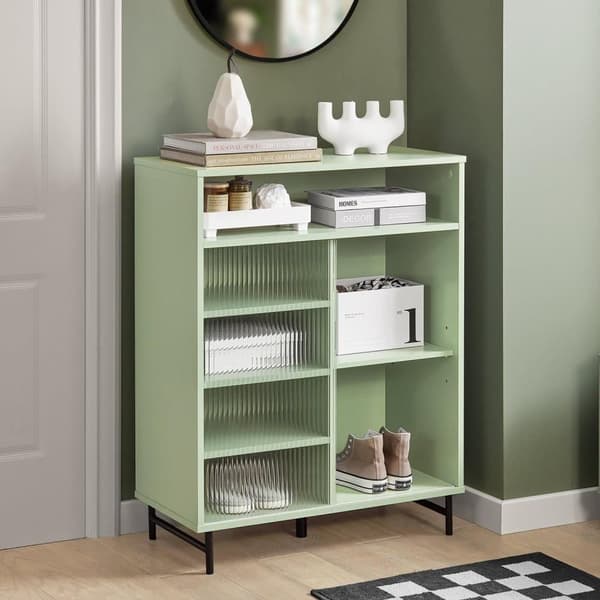 Display Skab, FSB61-GR, 70x34x90 cm, Grøn