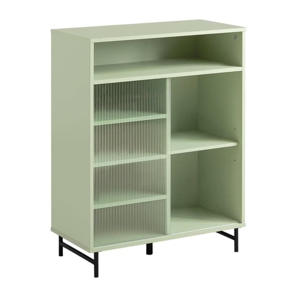 Display Skab, FSB61-GR, 70x34x90 cm, Grøn
