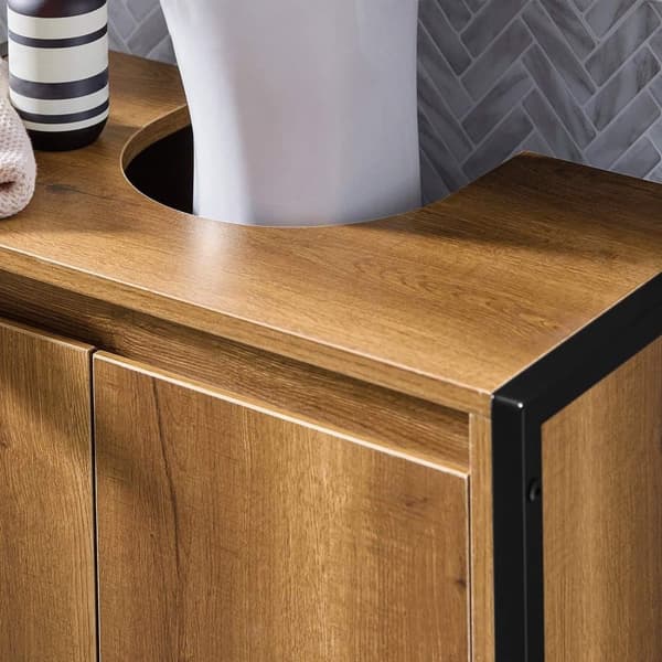Skab til under vask, BZR63-II-PF, 60x30x60 cm, Brun