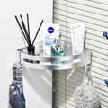 Miniatyrbillede 8 af 10: DOBBELT HJØRNEBRUSEBADEVÆRELSESHYLDE