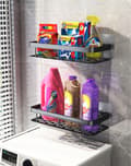 Miniatyrbillede 4 af 11: Brusehylde Metal Sort LOFT Dobbelt 2x