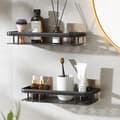 Miniatyrbillede 9 af 11: Brusehylde Metal Sort LOFT Dobbelt 2x