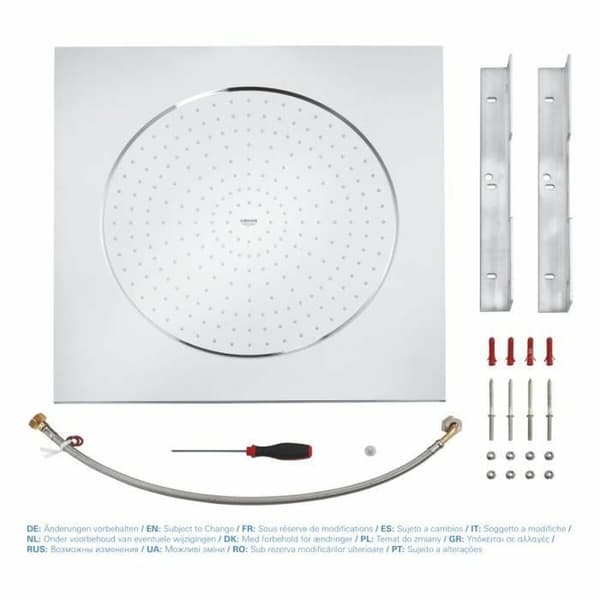 Brusehoved Grohe Metal Rustfrit stål 50,8 cm