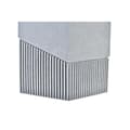 Pikkukuva 3 / 3: Vessaharja DKD Home Decor Scandi Hopeinen Harmaa Ruostumaton teräs Alumiini Hartsi (9,5 x 9,5 x 37 cm)