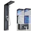 Miniatyrbild 1 av 2: LED Duschpanelkran, Touch Control, Modern Design,Black-6002