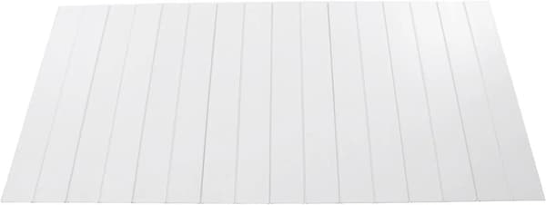 Kylpyammeen kansi, ympäristöystävällinen PVC, moderni muotoilu,VALKOINEN