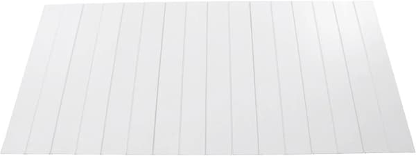 Kylpyammeen kansi, ympäristöystävällinen PVC, moderni muotoilu,VALKOINEN