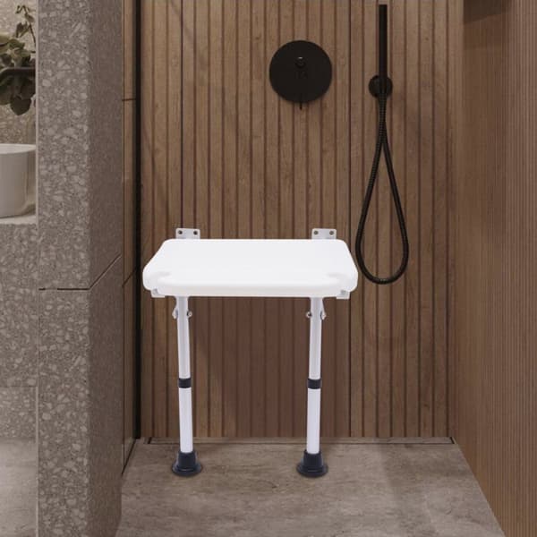 Vattentät badkarshandtag, justerbar höjd, 220 lbs kapacitet, hopfällbar design