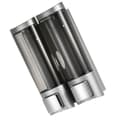 Miniatyrbillede 2 af 2: Håndsæbe dispenser, vægmontering, dual væske, skum sæbe dispenser,Sølv