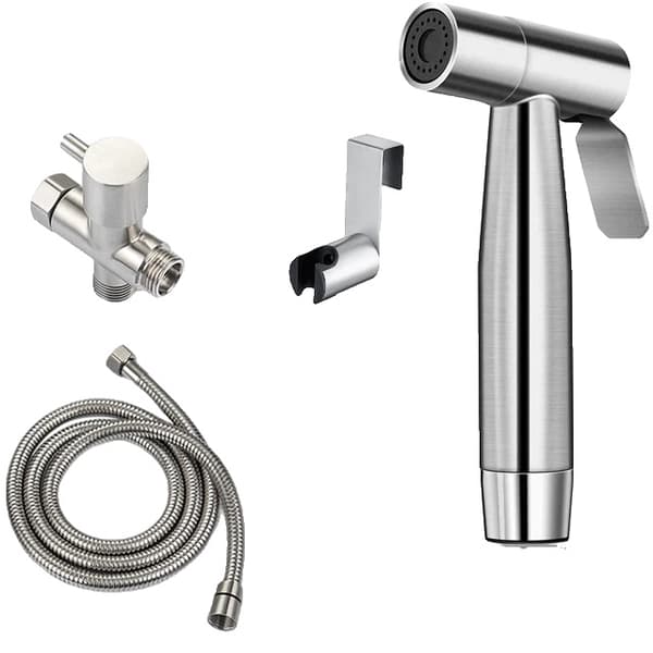 Handhållen Bidet Sprayer, Rostfritt Stål, Självrengörande, MT01