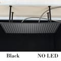 Miniatyrbild 2 av 2: LED Duschmunstycke, Nickel Finish, Rektangulär Design, Svart B