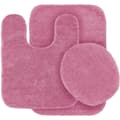 Miniatyrbild 2 av 2: Badrumsaccessoarset, badmatta, toalettlocksskydd, toalettmatta,6 ROSA
