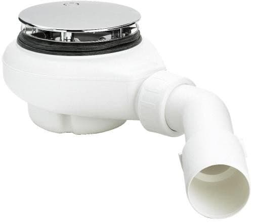 Tempoplex-sifoni 115x40/50 muovi/kromi malli nro 6961PL
