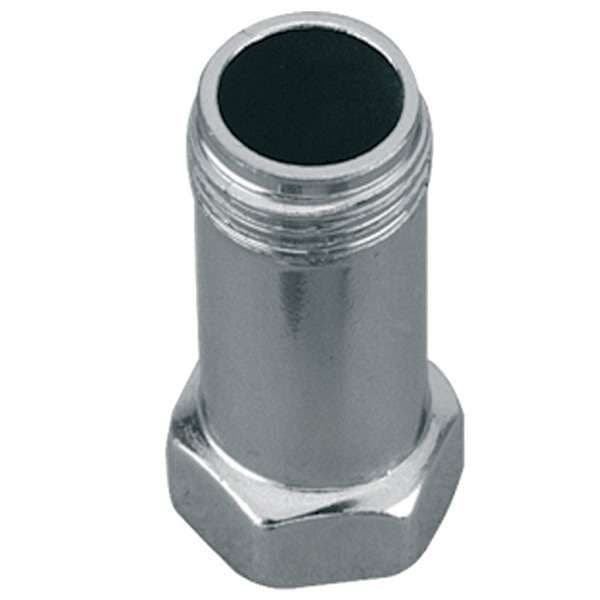 Väggmonterad kranförlängning, 3/4"", krom