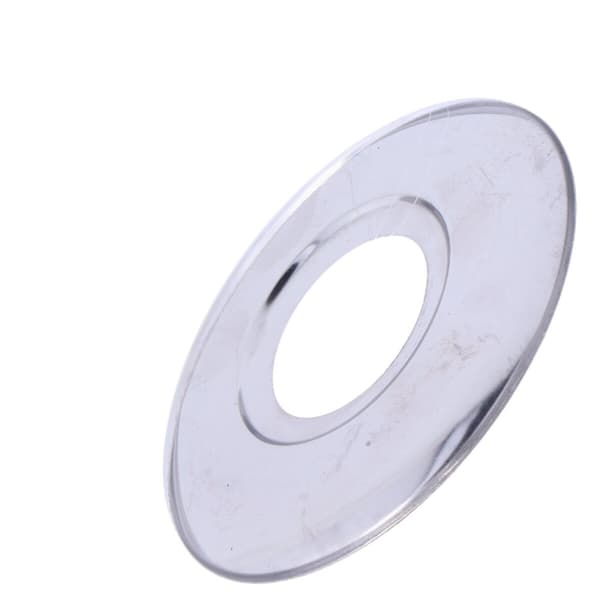 Rosett 3/4" platt, krom