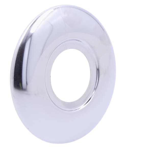 Rosett 3/4" platt, krom