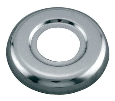 Rosett 3/4" platt, krom