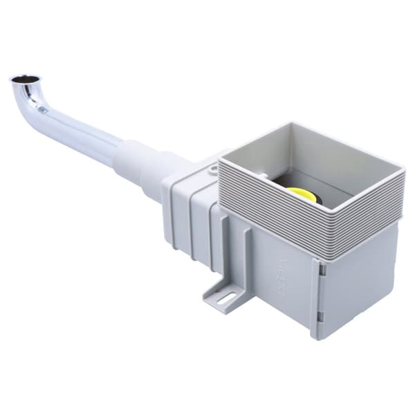 Tvättställssifon 5/4"x50/40 plast dold krom modell nr. 56331PL, sifon för funktionshindrade