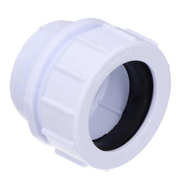 Adapter för luktfri självtätande sifon HepvO PP DN40 WT40