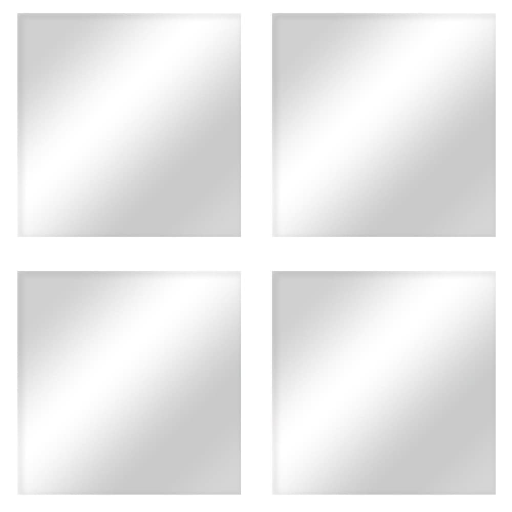 4x Självhäftande Speglar