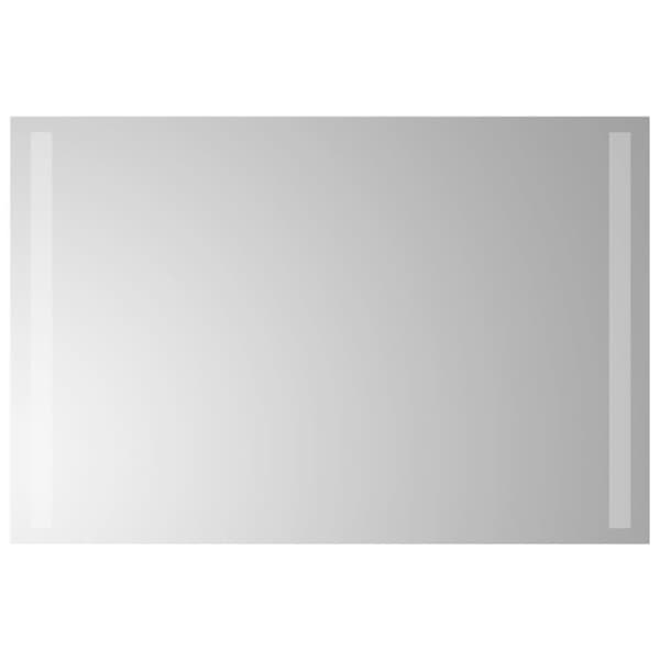 vidaXL Baderomsspeil med LED 60x40 cm