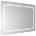 Miniatyrbild 4 av 5: vidaXL Badrumsspegel LED 70x50 cm