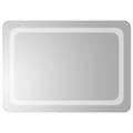 Miniatyrbild 1 av 5: vidaXL Badrumsspegel LED 70x50 cm