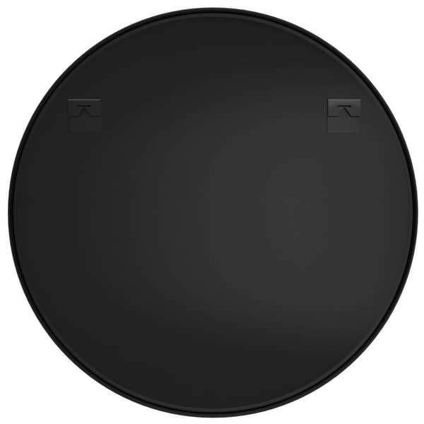Rundt spejl Fiona med aluminiumsramme - 70 cm