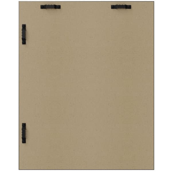Rektangulært spejl Elina med ramme - 40,6 x 50,8 cm
