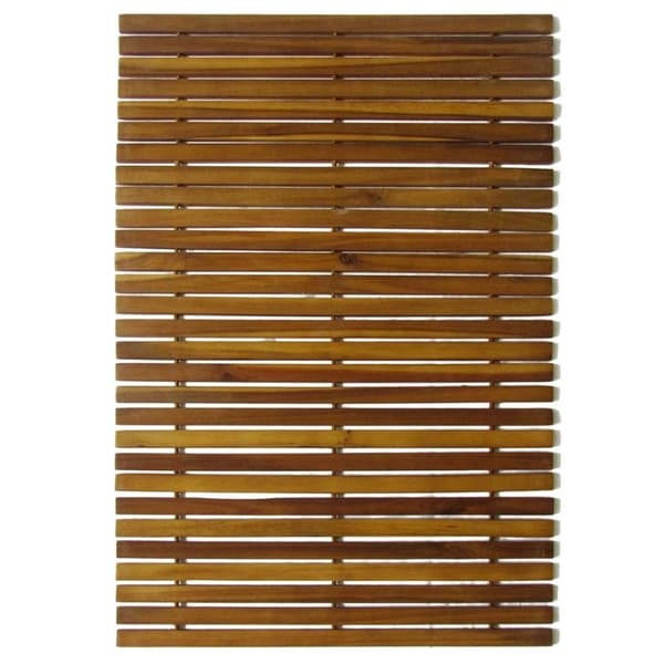 vidaXL Badematter akasie 3 stk 80 x 50 cm