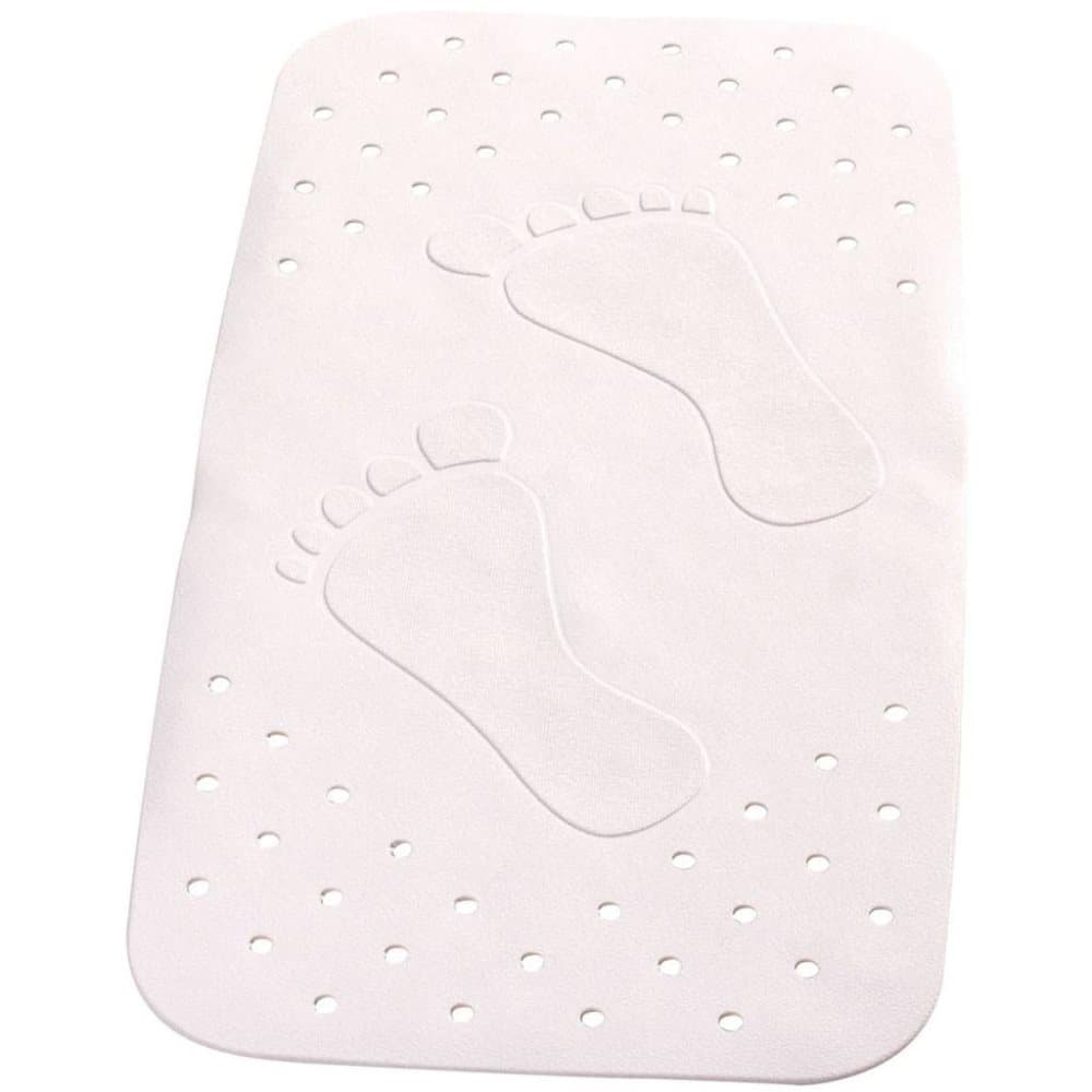RIDDER Sklisikker badematte Plattfuß 72x38 cm hvit 67081