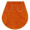Miniatyrbilde 4 av 5: vidaXL Baderomsmattesett 3 stk stoff oransje