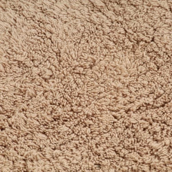 vidaXL Badrumsmattor 3 st tyg beige