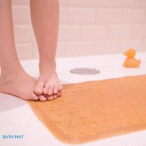 Badkarsmatta av naturgummi - Hevea baby