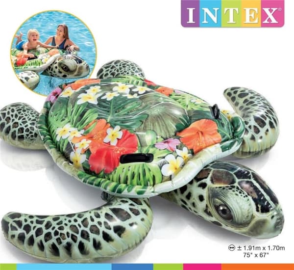 Intex Bademadras Havskildpadde Ride-on