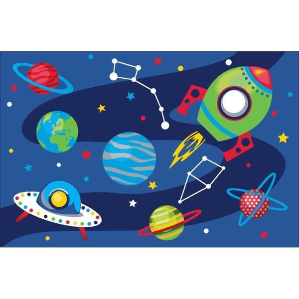 Space matta för pojkar