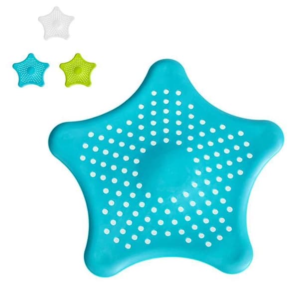 Filterlock - Elenxs - Sjöstjärna - Gummi - 15x14 cm - Färg blå/grön