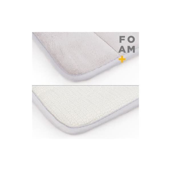 Badmatta - Cascade Bad - Vit - Blandat - Vuxen - 60 x 40 cm